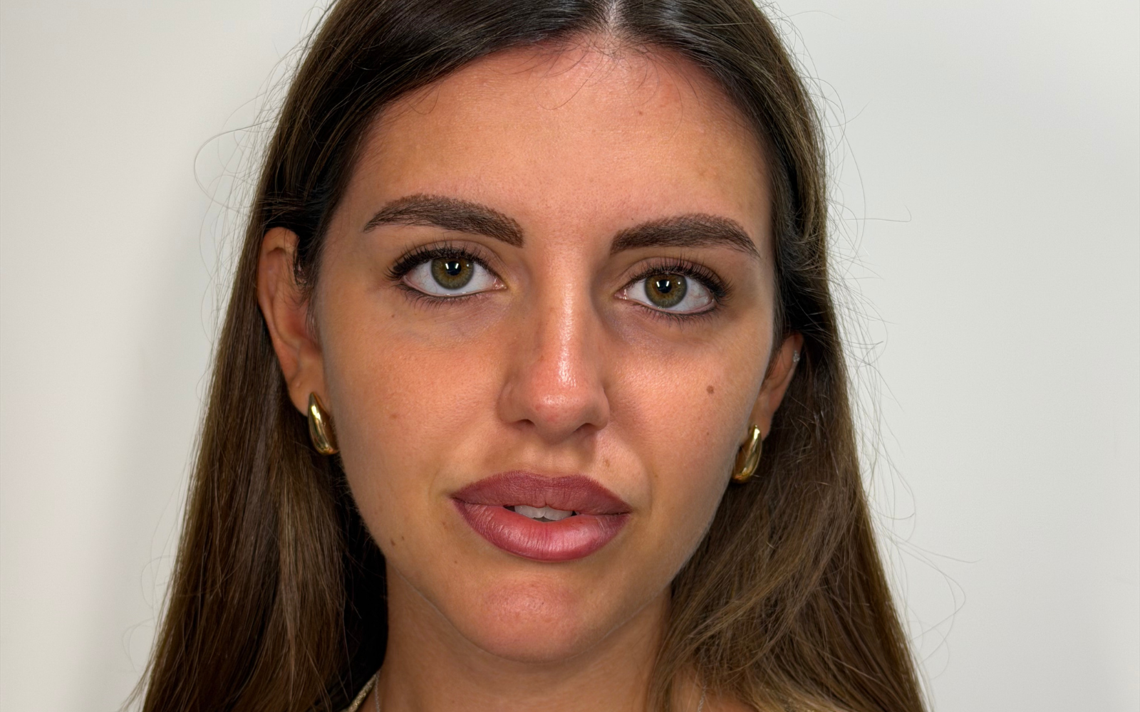 Labbra dopo il trattamento di trucco semipermanente